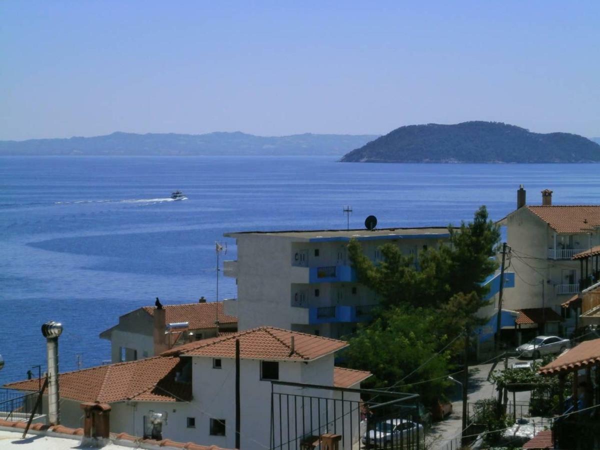 Casa Bianca Μεζονέτα Με Θέα Στη Θάλασσα Daire Neos Marmaras Dış mekan fotoğraf